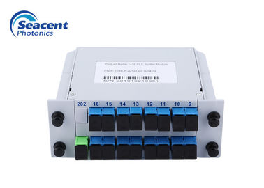 Splitter Plc 1x16 компактного дизайна 0.9mm 0.5m затыкает внутри Splitter волокна FTTH