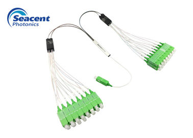 Высокий Splitter PLC оптического волокна стабильности 2x8 микро- с компактным дизайном